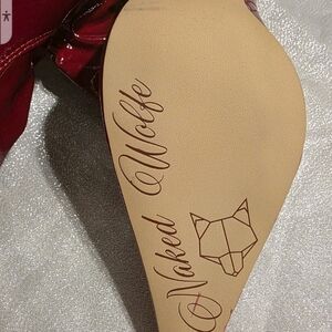 NAKED WOLFE  90 mm Vern boots Size 39/ 9 New 600$